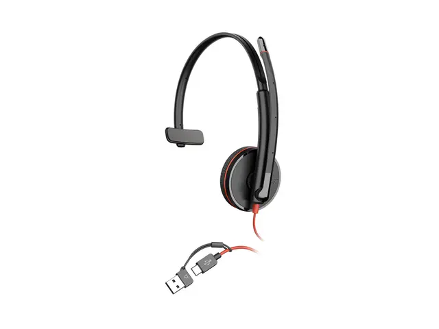 HP Poly Blackwire 3210 - 3200 Series hodesett on-ear kablet USB-C ...