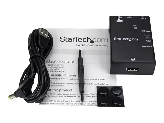 StarTech.com EDID Emulator for HDMI Displays - Copy Extended Displ...
