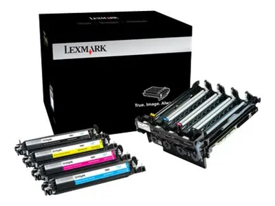 Lexmark Black & Colour Imaging Kit - Svart, Farge - sett for skriv...