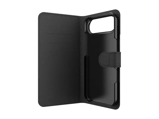 Zagg - Lommebok for mobiltelefon - folio - lær - svart - for Apple...