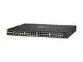 HPE Aruba Networking CX 6100 48G Class4 PoE 4SFP+ 740W Switch Switch - L3 - Styrt - 48 x 10/100/1000 (PoE+) + 4 x 1 Gigabit / 10 Gigabit SFP+ (opplink) - side til side-luftflyt - rackmonterbar, veggmonterbar - PoE+ (740 W) - CTO
