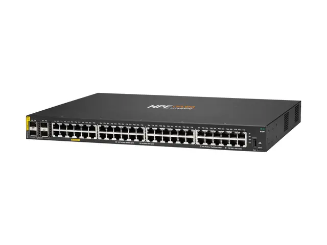 HPE Aruba Networking CX 6100 48G Class4 PoE 4SFP+ 740W Switch - L3...