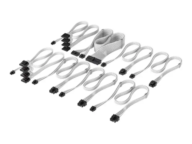 CORSAIR Elite Premium Type 4 Pro Kit - Strømkabelsett - modulær, i...
