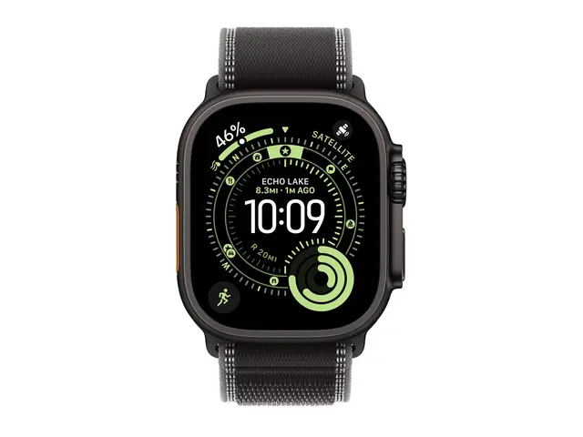 Apple Watch Ultra 3 - 49 mm svart titan Ja smartklokke med Trail L...