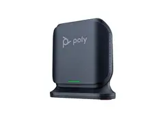 HP Poly Rove B2 - Trådløs telefonbasestasjon / VoIP telefonbasestasjon med anrops-ID/samtale venter DECT - treveis anropskapasitet - SIP, SIP v2, SIP over TLS, SIP over UDP, SIP over TCP, SDP, RTCP, RTP - svart