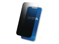 DICOTA - Skjermbeskyttelse for mobiltelefon limits the viewing angle to &#177;30&#176;, reduces blue light by 43% - film - med personvernsfilter - 4-veis - klebemiddel - svart - for Apple iPhone 14