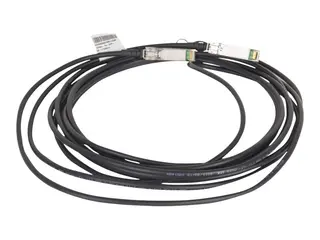 HPE X240 Direct Attach Cable - Nettverkskabel SFP+ til SFP+ - for HPE 12XXX, 5500, 59XX; FlexFabric 1.92, 11908, 12902; SimpliVity 380 Gen10, 380 Gen9