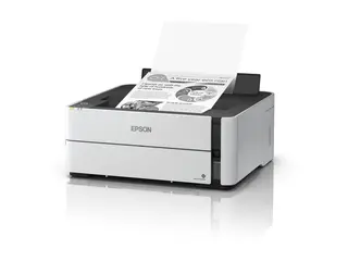 Epson EcoTank ET-M1180 - Skriver - S/H - Dupleks ink-jet - ITS - A4/Legal - 1200 x 2400 dpi - opp til 15.4 spm - kapasitet: 250 ark - USB 2.0, LAN, Wi-Fi(n)