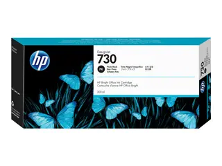 HP 730 - 300 ml - høykapasitets - fotosort original - DesignJet - blekkpatron - for DesignJet SD Pro MFP, T1600, T1600dr, T1700, T1700dr, T1708, T1708dr, T2600, T2600dr