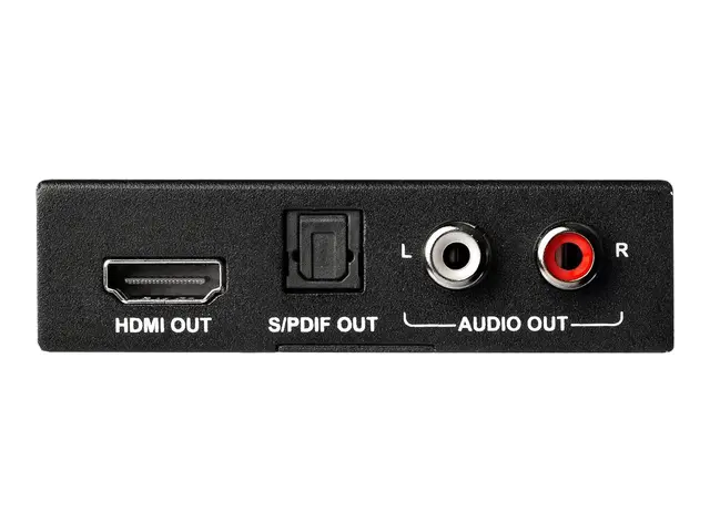 StarTech.com HDMI Audio Extractor - 4K 60Hz - HDMI Audio De-embedd...
