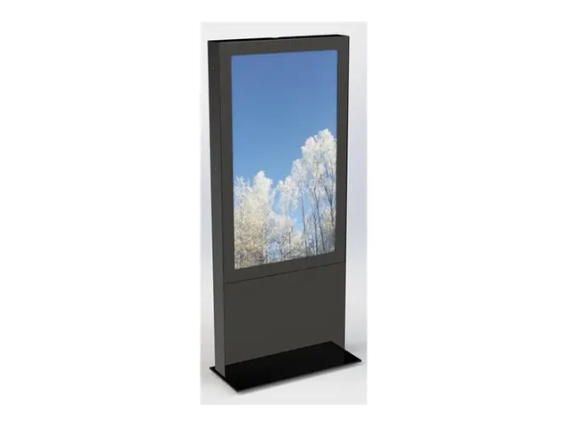 HI-ND Single Totem Touch 55" - Stativ for LCD-skjerm svart skjerms...