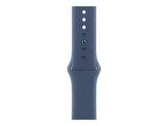 Apple - Bånd for smart armbåndsur - 46mm M/L (passer håndledd på 160 - 210 mm) - denim