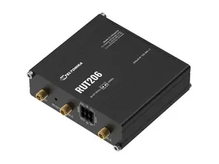 Teltonika RUT206 - Tr&#229;dl&#248;s ruter - WWAN 2,4 GHz 3G, 4G, 2G - DIN-skinnemonterbar, veggmonterbar, overflatemonterbar