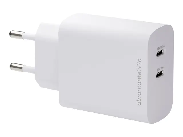 dbramante1928 re-charge - Strømadapter 45 watt 2 utgangskontakter ...