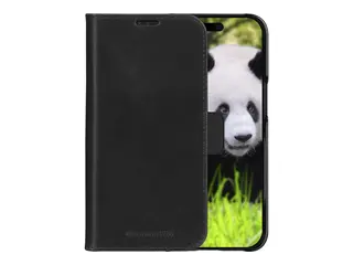 dbramante1928 Lynge - Lommebok for mobiltelefon MagSafe-samsvar - helnarvet lær - svart - for Apple iPhone 16e