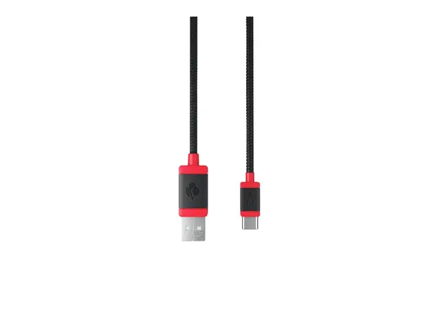 CHERRY - USB-kabel USB (hann) til 24 pin USB-C 2.0 1.5 m flettet k...