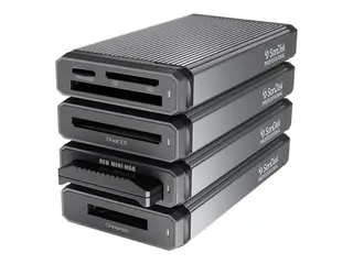 SanDisk Professional PRO-READER - Kortleser (SD, microSD, CF) USB-C 3.2 Gen 1