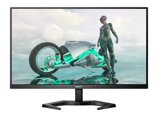 Philips Momentum 3000 27M1N3500LS LED-skjerm - 27&quot; - 2560 x 1440 QHD @ 144 Hz - VA - 250 cd/m&#178; - 4000:1 - HDR10 - 1 ms - 2xHDMI, DisplayPort - h&#248;yttalere - teksturert svart