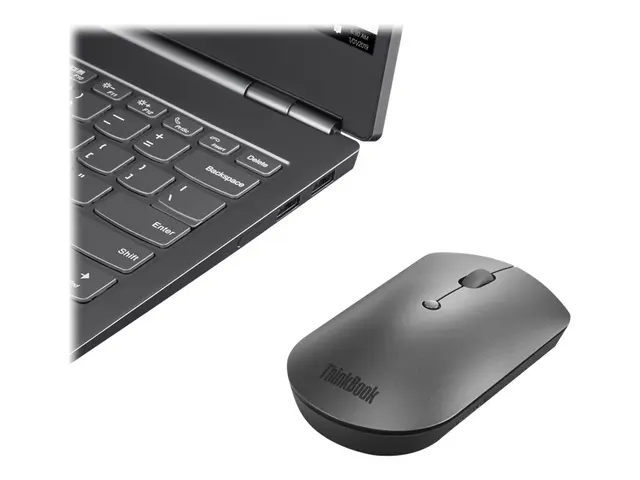 Lenovo ThinkPad Silent - Mus høyre- og venstrehåndet blå optisk 3 ...