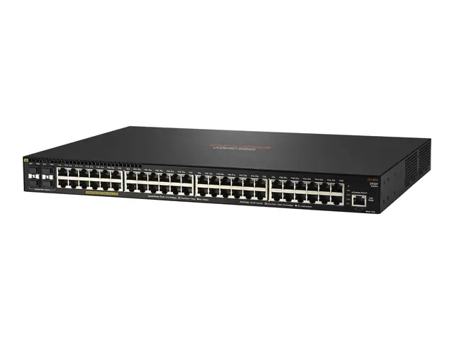 HPE Aruba 2930F 48G PoE+ 4SFP+ TAA - Switch - L3 - Styrt - 48 x 10...