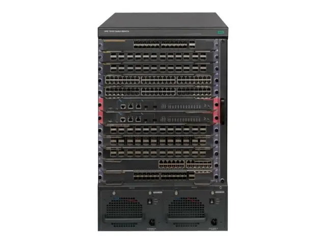 HPE FlexNetwork 7510X Chassis - Switch L3 Styrt rackmonterbar PoE BTO