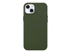 OtterBox Symmetry Series - Baksidedeksel for mobiltelefon MagSafe-samsvar - kaktusl&#230;r, polyuretan - cactus grove (green) - for Apple iPhone 15 Plus