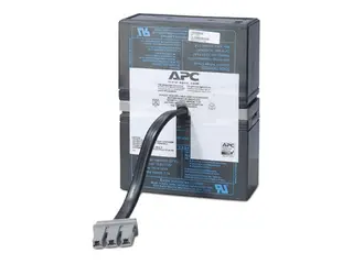 APC Replacement Battery Cartridge #33 UPS-batteri - 1 x batteri - blysyre - koksgrå - for P/N: BR1100CI, BR1100CI-IN, BR650CI, BR650CI-RS, BT1500, BT1500BP, SC1000ICH, SN1000