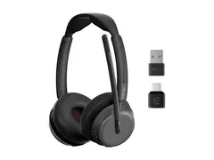 EPOS IMPACT 1000 - Hodesett - on-ear - Bluetooth trådløs - USB-C - svart - Optimert for UC, Certified for Microsoft Teams