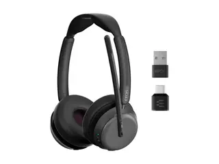 EPOS IMPACT 1000 - Hodesett - on-ear - Bluetooth trådløs - USB-C - svart - Optimert for UC, Certified for Microsoft Teams
