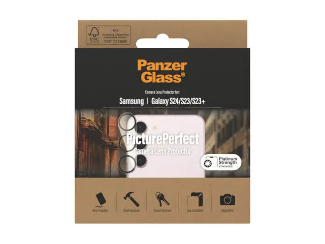 PanzerGlass PicturePerfect - Linsebeskytter for mobiltelefon ramme...