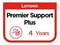 Lenovo Premier Support Plus Upgrade Utvidet serviceavtale - deler og arbeid (for system med 3 års Premier Support) - 4 år - på stedet - for ThinkEdge SE30 11NA, 11NB, 11NC, 11NJ