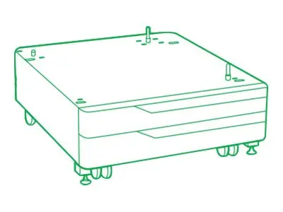 Lexmark - Mediebakke/-mater - 1000 ark inn 2 skuff(er) - for Lexma...