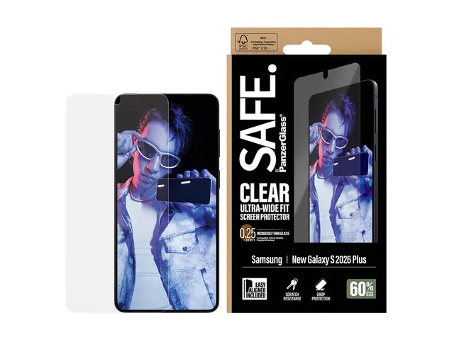 SAFE. by PanzerGlass - Skjermbeskyttelse for mobiltelefon ultravid...