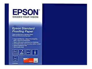 Epson Proofing Paper Standard - Halvmatt 9 mille - Rull (61 cm x 30,5 m) - 240 g/m² - 1 rull(er) rettepapir - for SureColor SC-P10000, P20000, P6000, P7000, P7500, P8000, P9000, P9500, T3200, T5200, T7200