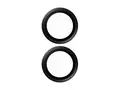 PanzerGlass Hoops - Linsebeskytter for mobiltelefon svart - for Apple iPhone 16, 16 Plus