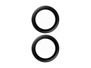 PanzerGlass Hoops - Linsebeskytter for mobiltelefon svart - for Apple iPhone 16, 16 Plus