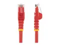 Startech 2m CAT6 Ethernet Cable, 10 Gigabit Snagless RJ45 650MHz 100W PoE Patch Cord, CAT 6 10GbE UTP Network Cable w/Strain Relief, Red, Wiring is UL Certified/TIA Category 6 - 24AWG (N6PATC2MRD) - koblingskabel - 2 m - rød