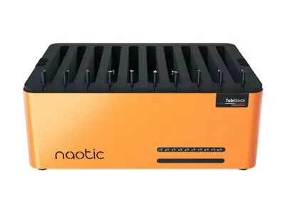 Naotic TABIDOCK T10 - Ladestasjon 45 watt QC 3.0 10 utgangskontakt...