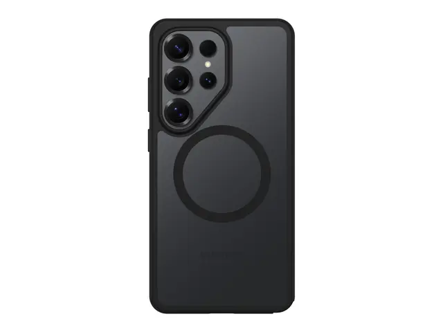 OtterBox React Series - Baksidedeksel for mobiltelefon svart kryst...