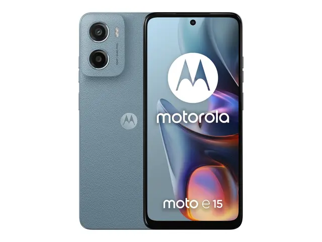 Motorola Moto E15 - Disblå 64 GB