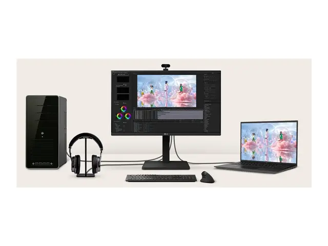 LG 24BA450-B - LED-skjerm 24" (23.8" synlig) 1920 x 1080 Full HD (...