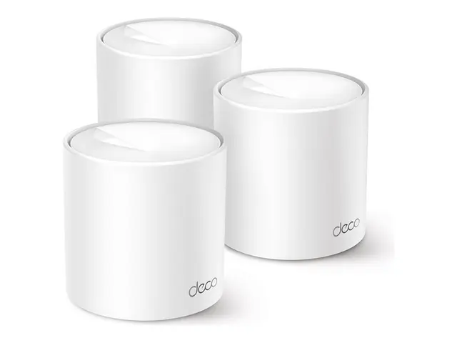 TP-Link Deco X10 V1 - Wi-Fi-system - (3 rutere) - inntil 5600 kvad...