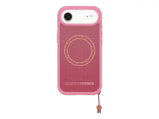 OtterBox Sole Series - Baksidedeksel for mobiltelefon MagSafe-samsvar - holdbart stoff - Xtra Hot (rosa) - for Apple iPhone Air