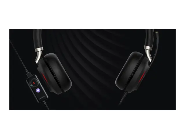 Yealink UH38 Dual - Hodesett on-ear Bluetooth trådløs, kablet USB-...