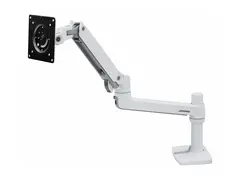 Ergotron LX - Monteringssett (leddarm, stang, undermonterings c-klemme) Konstant kraftteknologi - for LCD-skjerm - aluminium, st&#229;l - hvit - skjermst&#248;rrelse: inntil 32&quot; - skrivebordsmonterbar