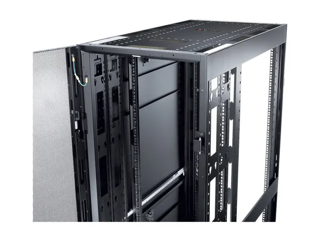 APC NetShelter SX Enclosure with Roof and Sides - Rack svart 48U 1...
