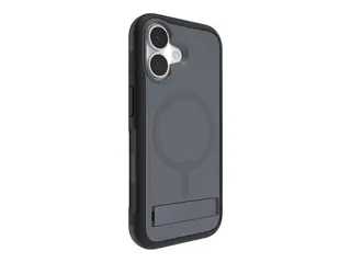 ZAGG Sedona Snap - Baksidedeksel for mobiltelefon med stativ - MagSafe-samsvar - grafen - koksgrå - for Apple iPhone 17