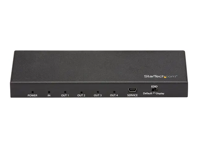 StarTech.com HDMI Splitter - 4-Port 4K 60Hz 1 In 4 Out Way Port (S...