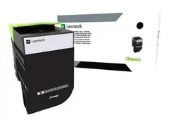 Lexmark 700H1 - H&#248;y ytelse - svart original - tonerpatron LCCP - for Lexmark CS310dn, CS310n, CS410dn, CS410dtn, CS410n