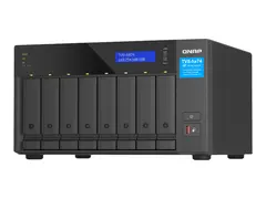 QNAP TVS-H874 - NAS-server - 8 br&#248;nner SATA 6Gb/s - RAID JBOD, 0, 1, 5, 6, 10, 50, 60, TM, RAID TP - RAM 32 GB - 2.5 Gigabit Ethernet - iSCSI st&#248;tte
